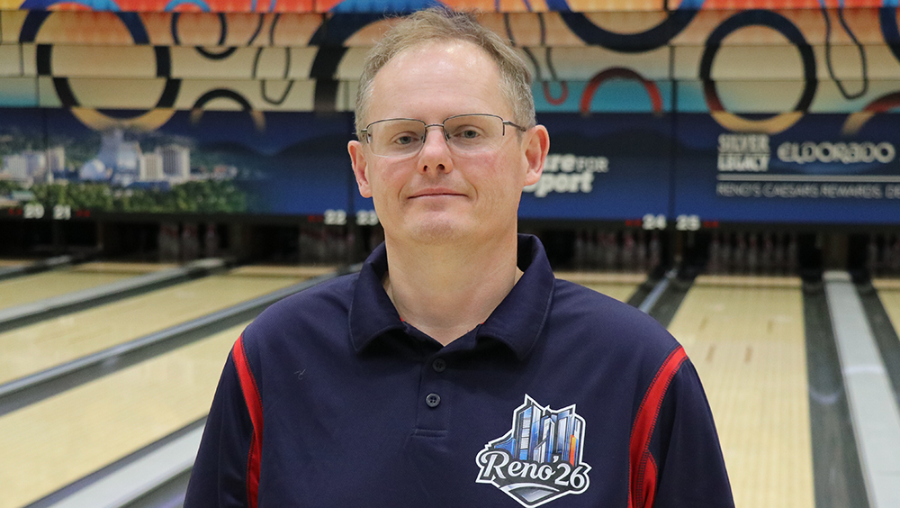 Michael Hunter at the 2026 USBC Open Championships